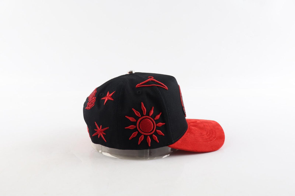 HARMONY X VQZ CAPS BLACK RED