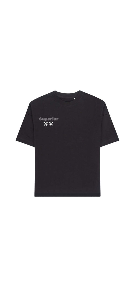 CAMISETA OVERSIZE SUPERIOR BLACK 🦴