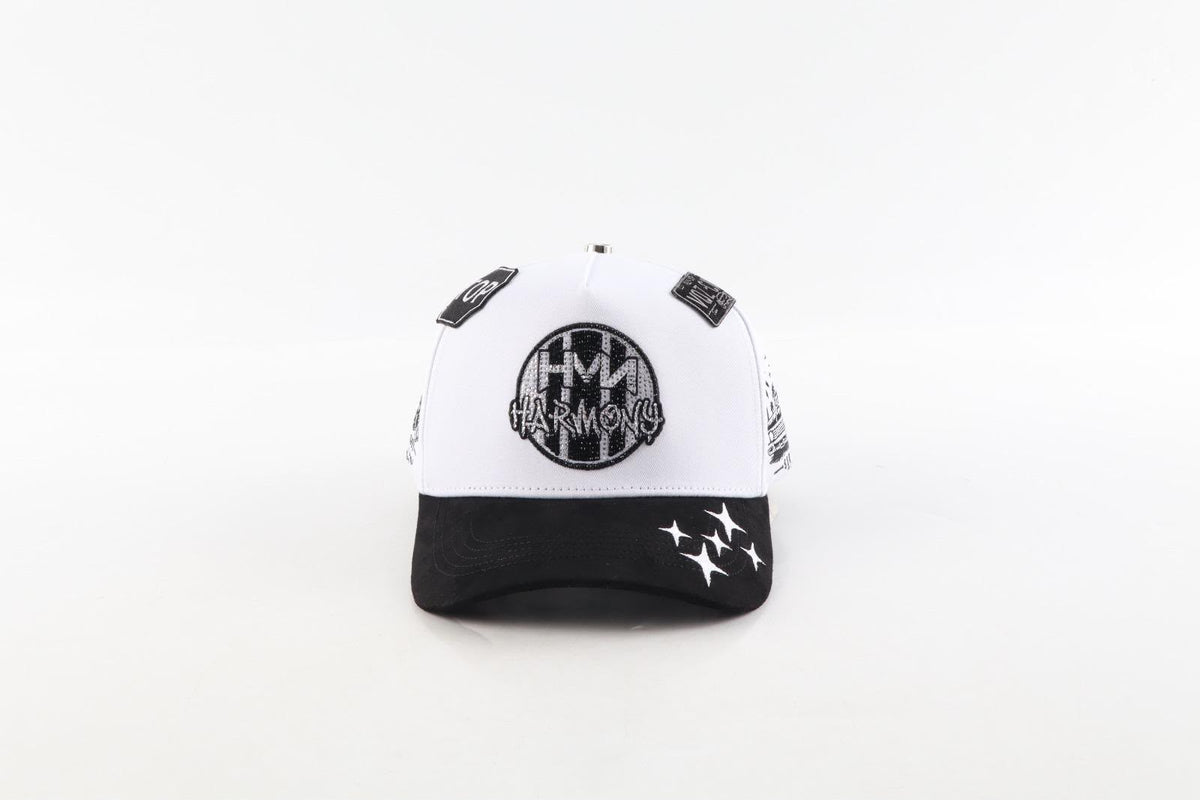 HARMONY X VQZ CAPS WHITE BLACK