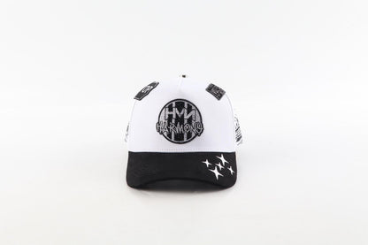 HARMONY X VQZ CAPS WHITE BLACK