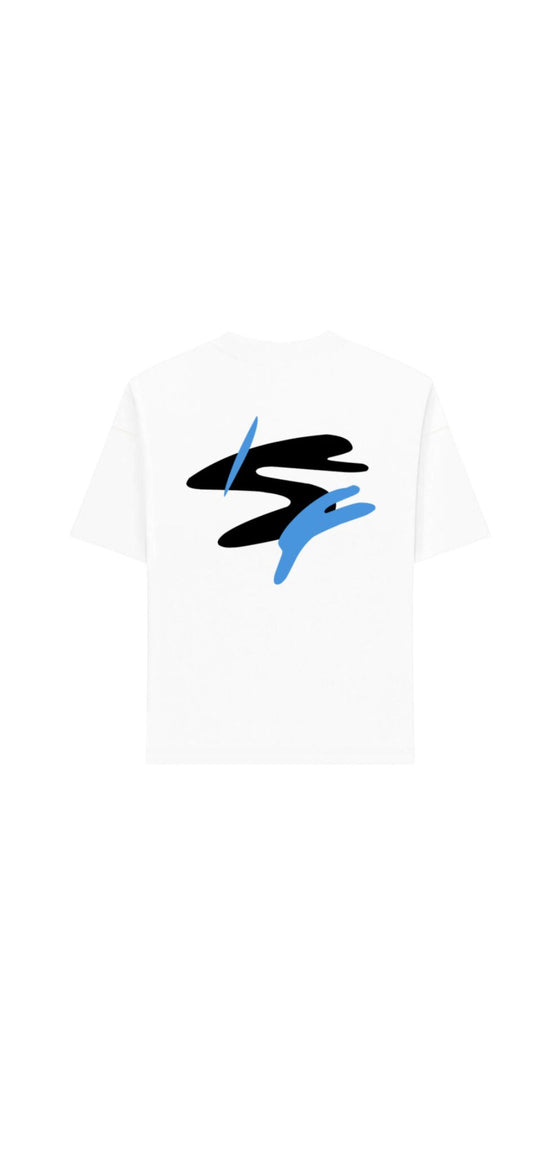 CAMISETA OVERSIZE SUPERIOR  BLUE