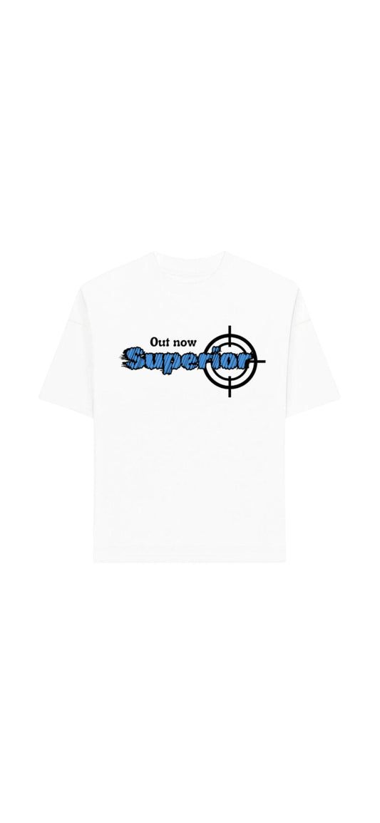 CAMISETA OVERSIZE SUPERIOR  BLUE