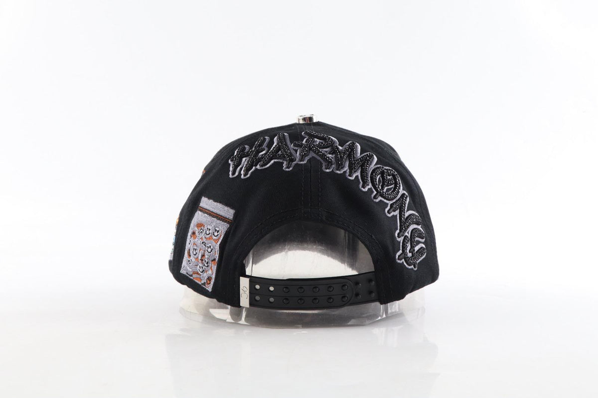 HARMONY X VQZ CAPS BLACK  GREY