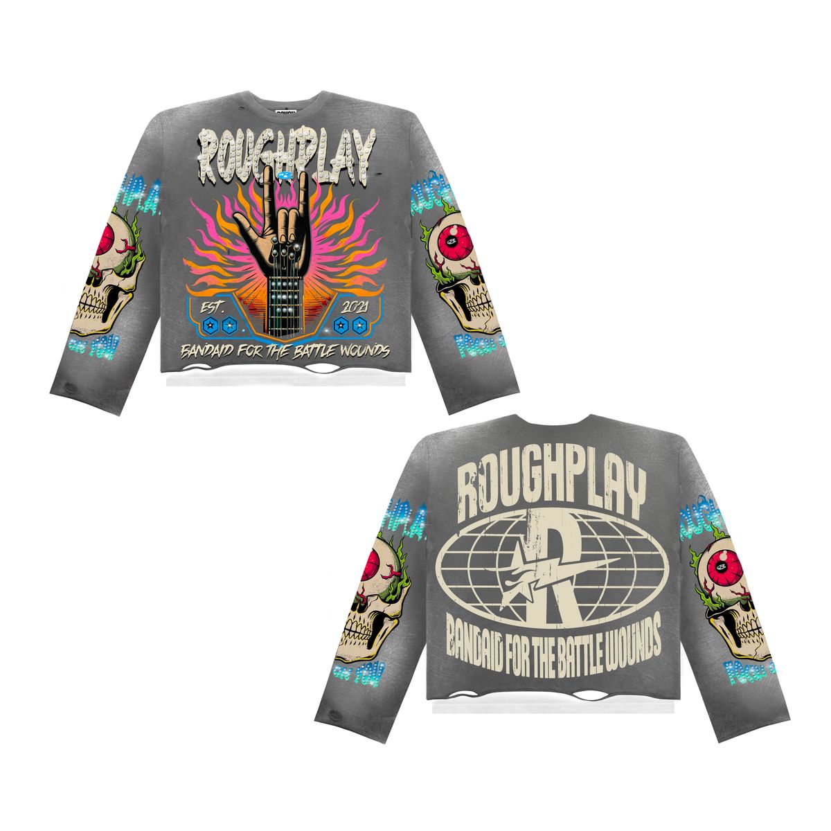 ROUGHPLAY  ROCK SIGN LONG SLEEVE