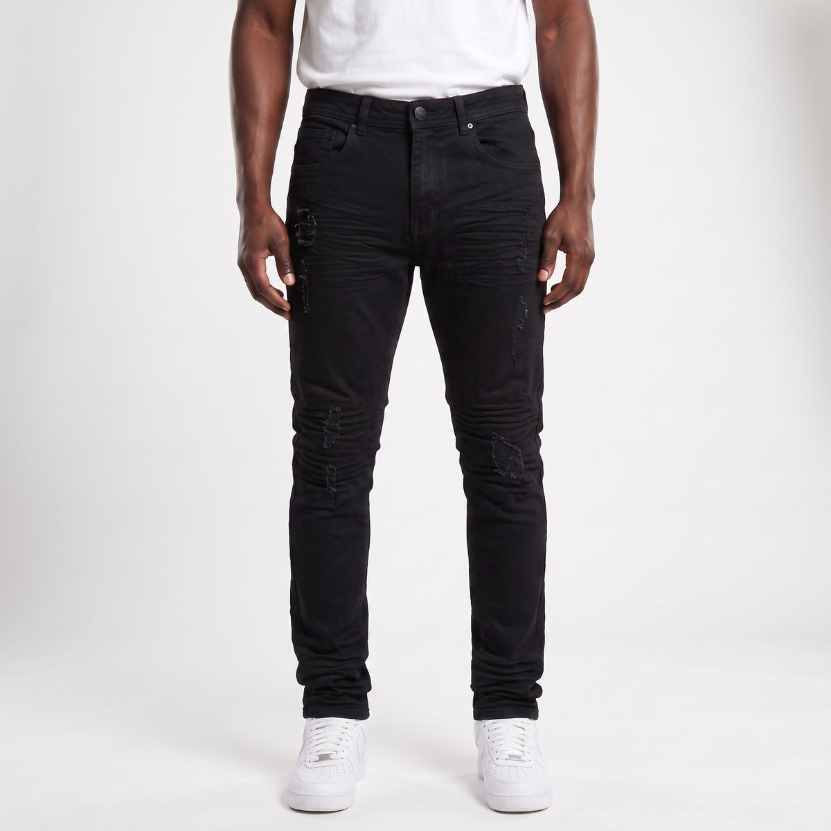 SKINY Double Whisker jeans BLACK 2