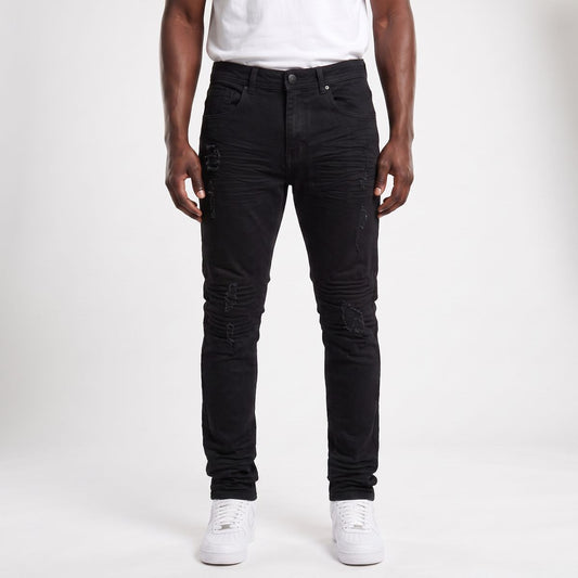 SKINY Double Whisker jeans BLACK 2