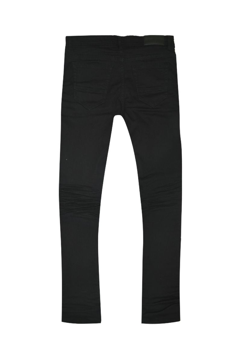 Core Slim Jeans Black liso