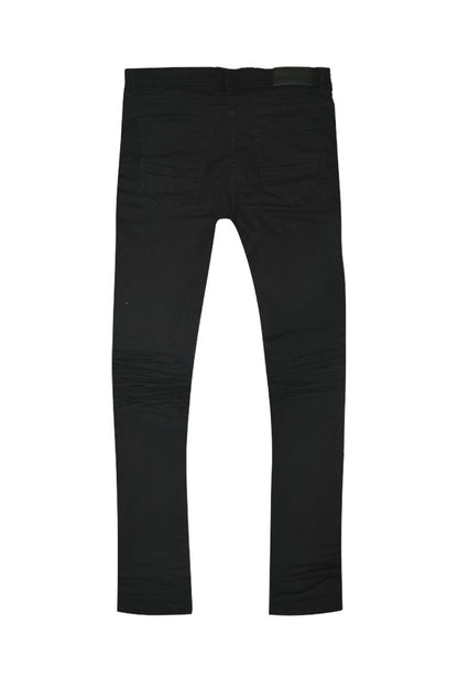Core Slim Jeans Black liso