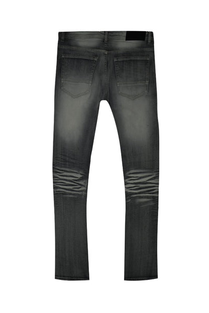 Core Slim Jeans wasch grey