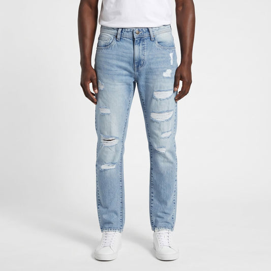Vintage Ripped Rigid Jeans