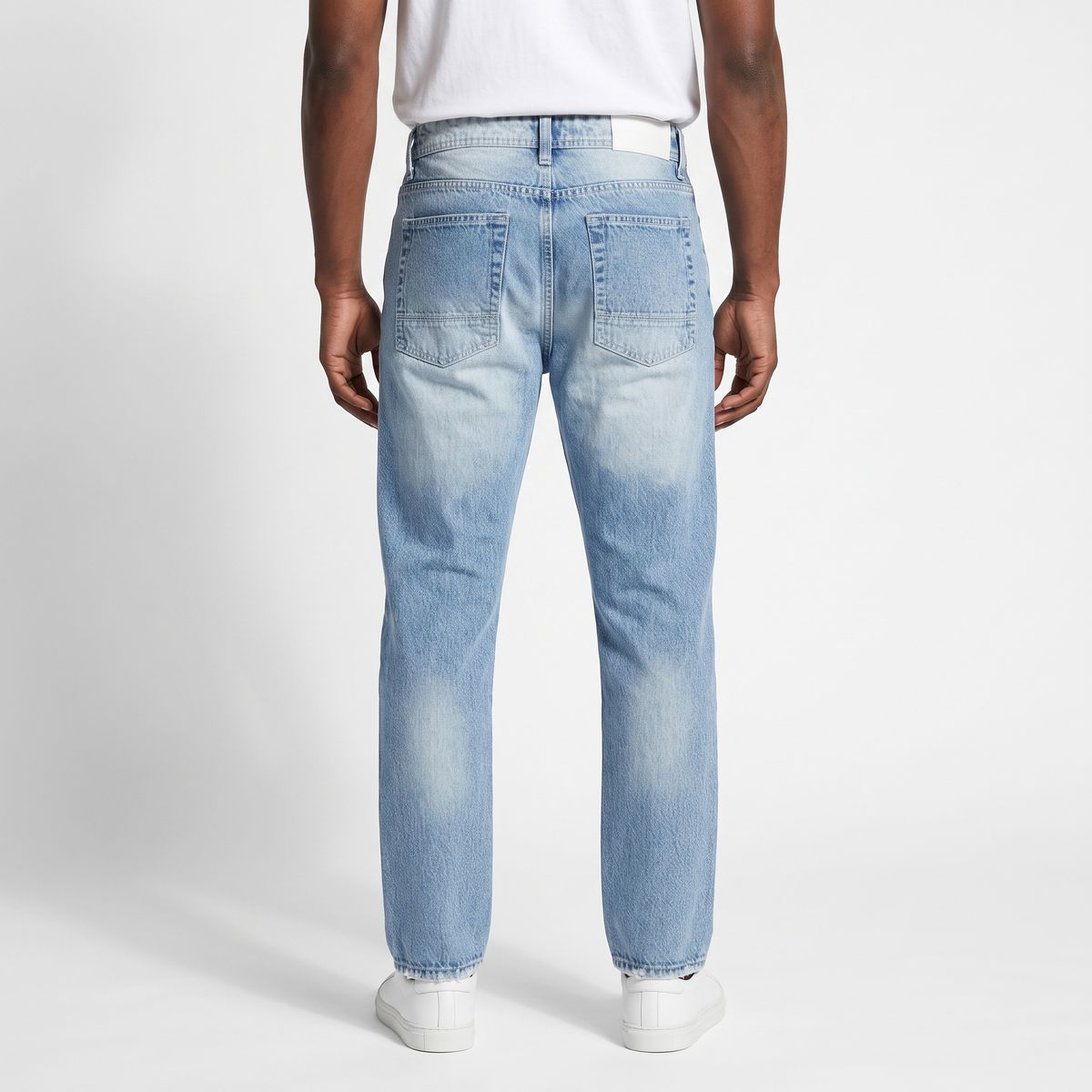 Vintage Ripped Rigid Jeans