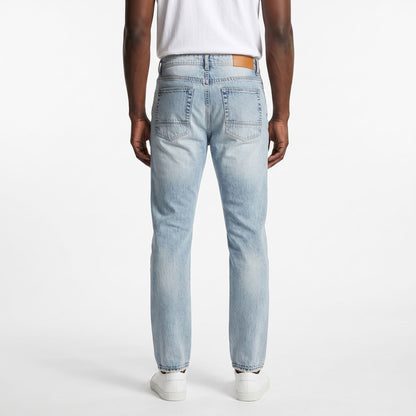 Vintage Ripped Rigid Jeans BLUE
