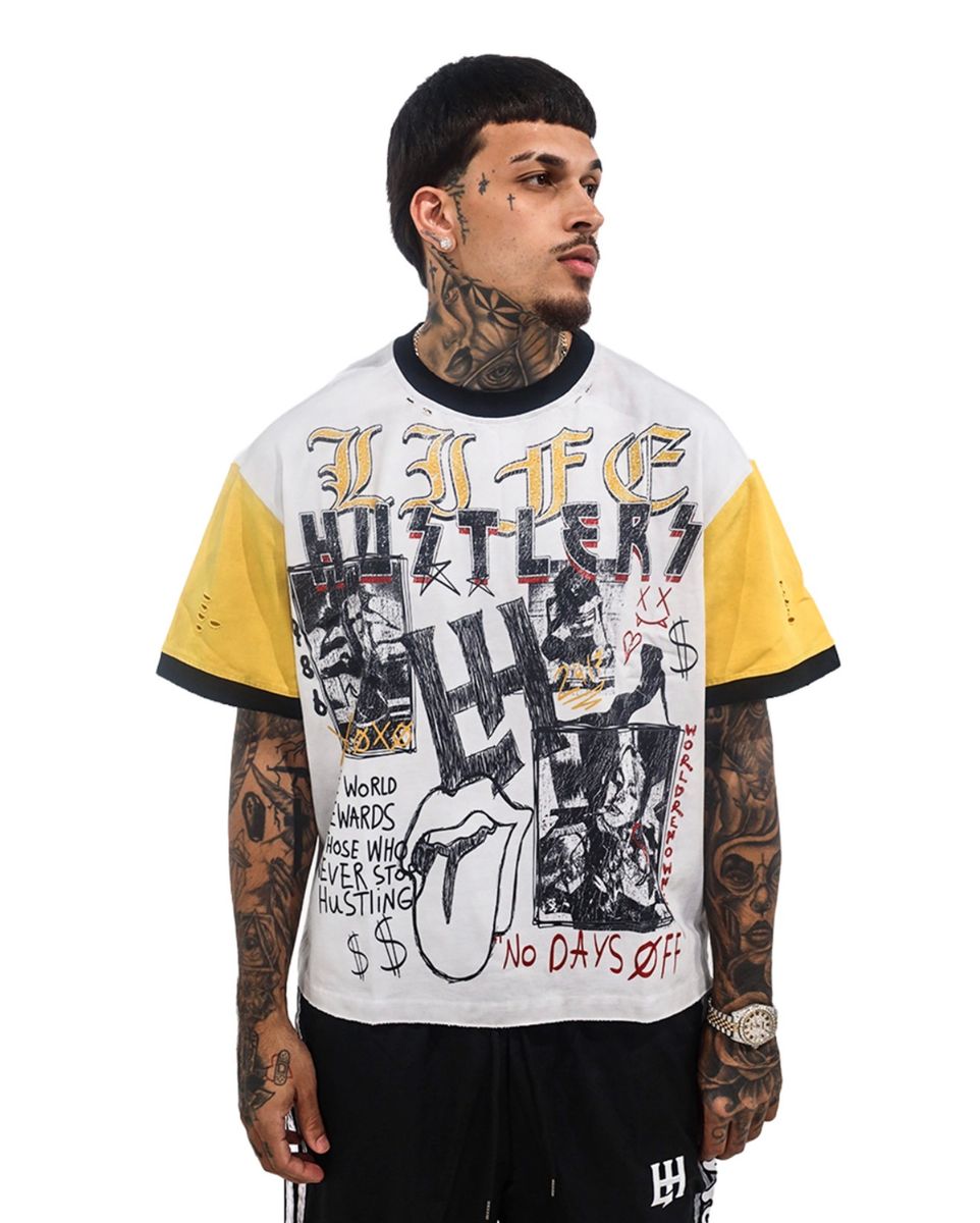 LH 'HUSTLER ROLLING TEE