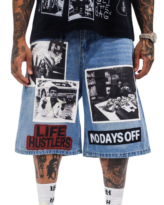 LIFE HUSTLERS DEMIN SHORT