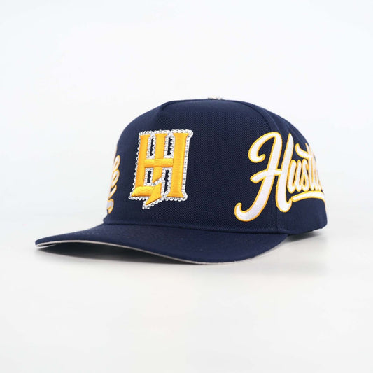 LH Hat NAVY YELLOW