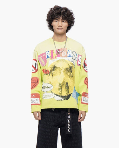VALABASAS Highlighter Long Sleeve Tee