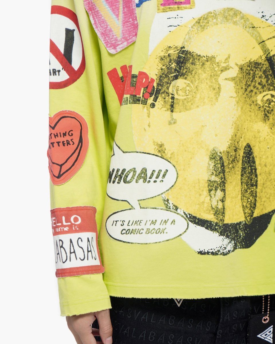 VALABASAS Highlighter Long Sleeve Tee