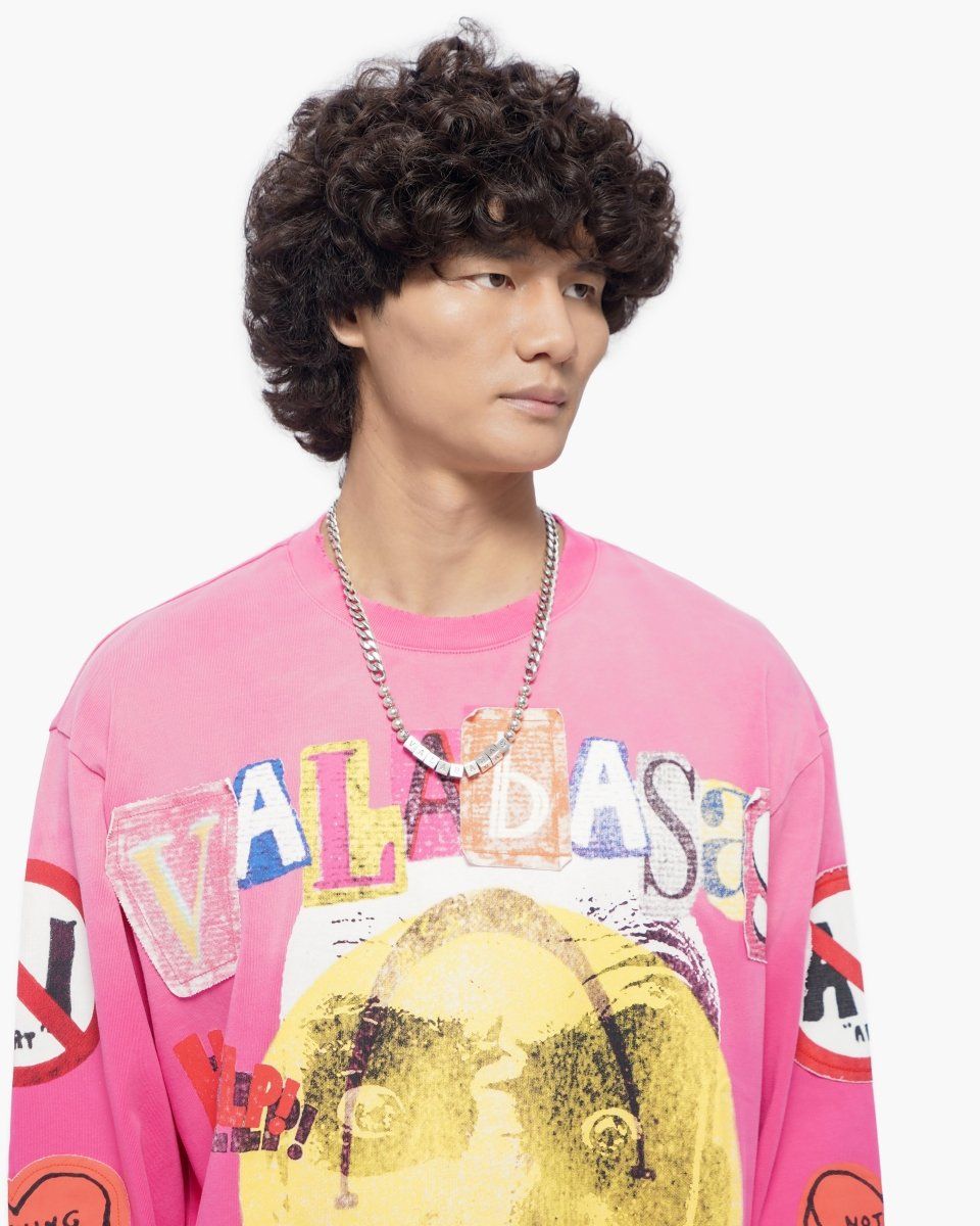 VALABASAS PINK  Long Sleeve Tee (copia)
