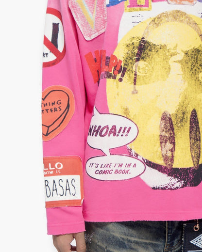 VALABASAS PINK  Long Sleeve Tee (copia)