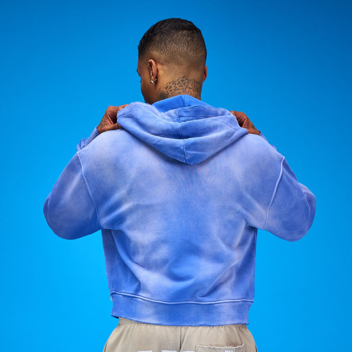 DUAA 33 BLUE HOODIE