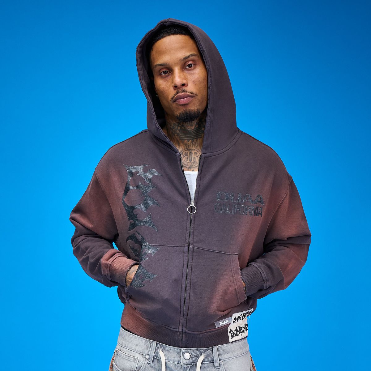DUAA CAVE STONE HOODIE