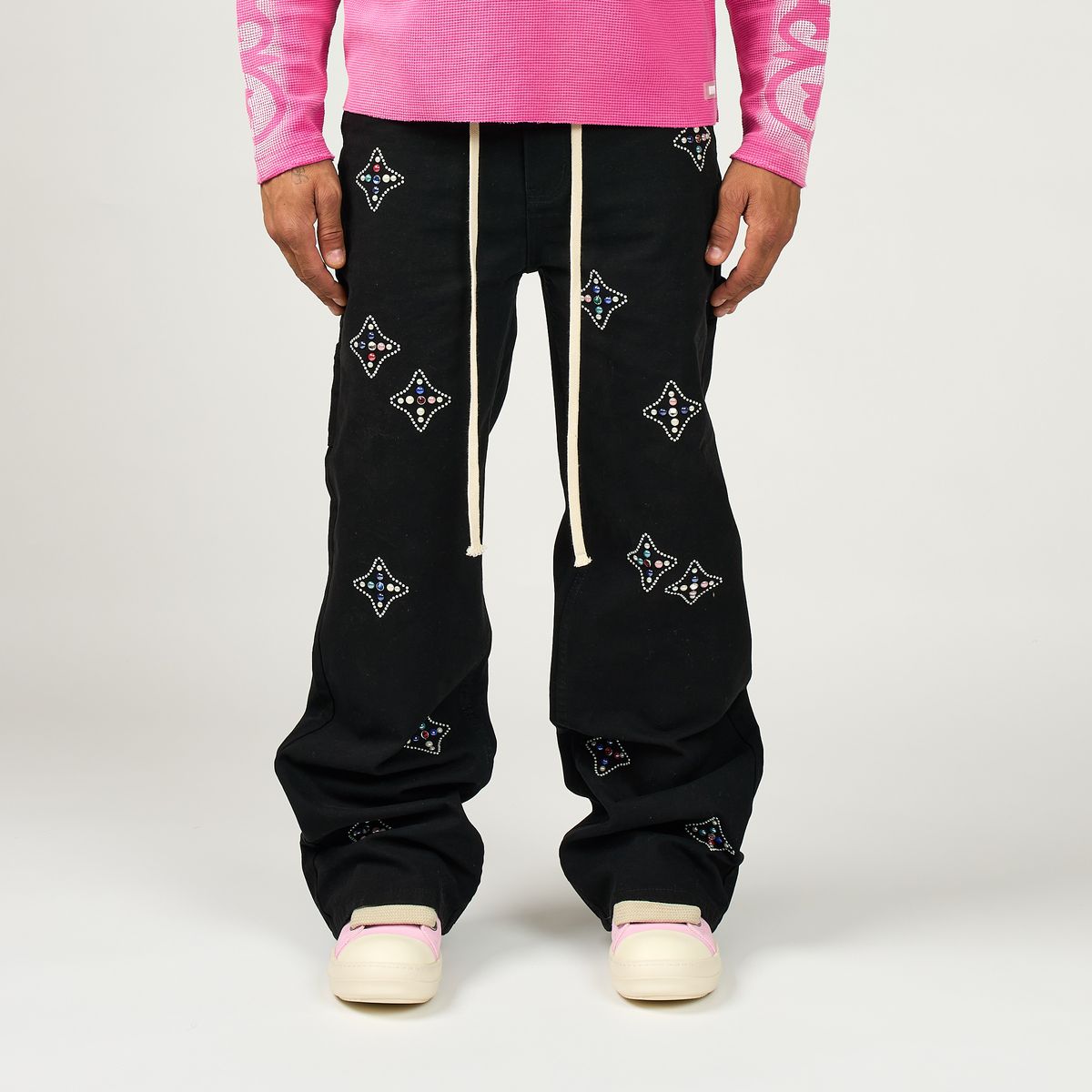 DUAA STAR BLACK PANT