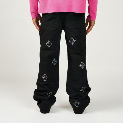 DUAA STAR BLACK PANT