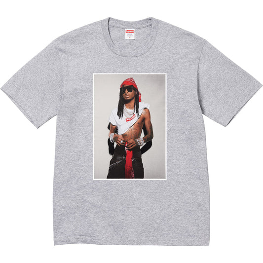 Supreme T-Shirt - Playboi Carti Grey