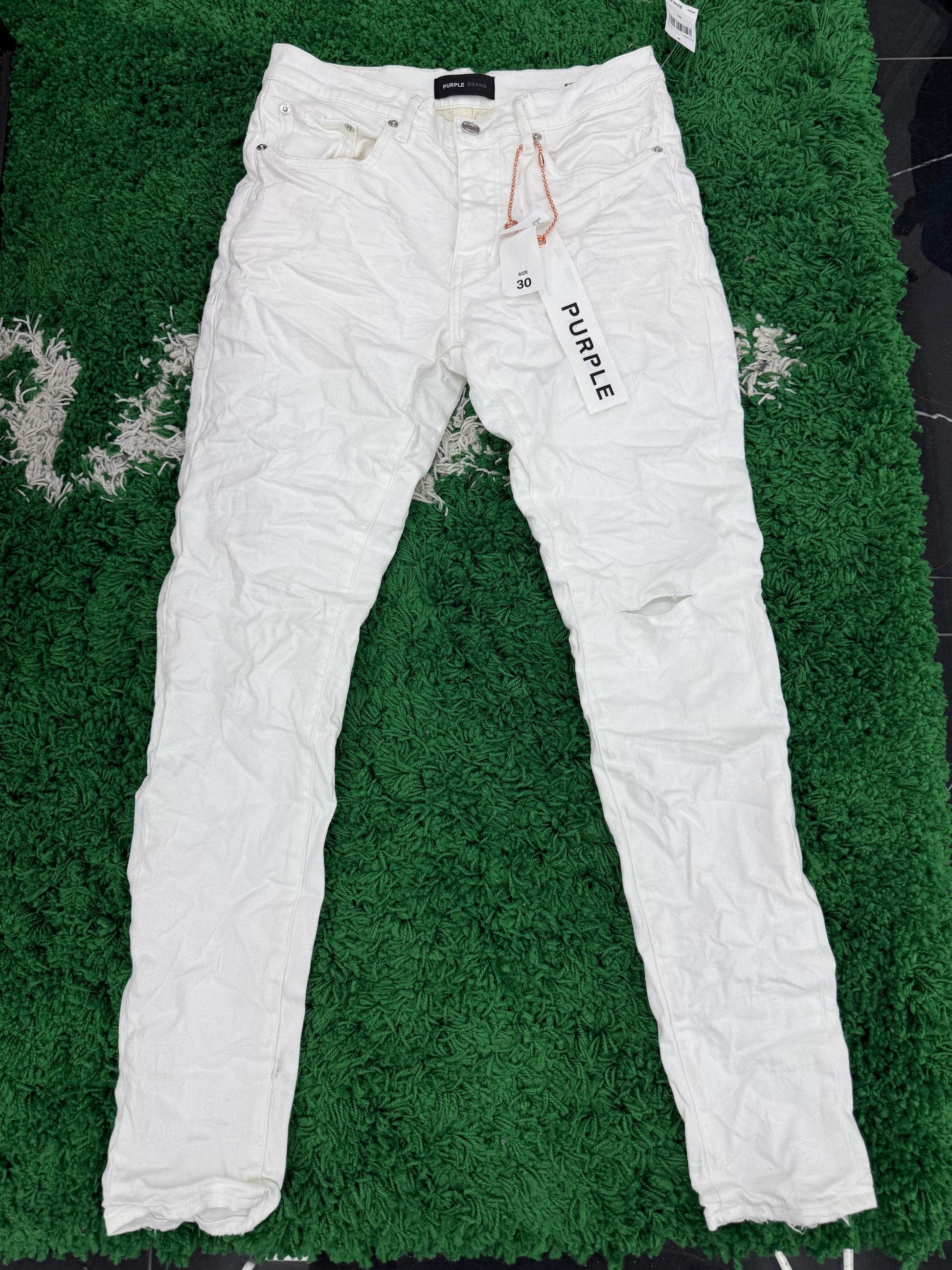 Pulple P001 jeans white