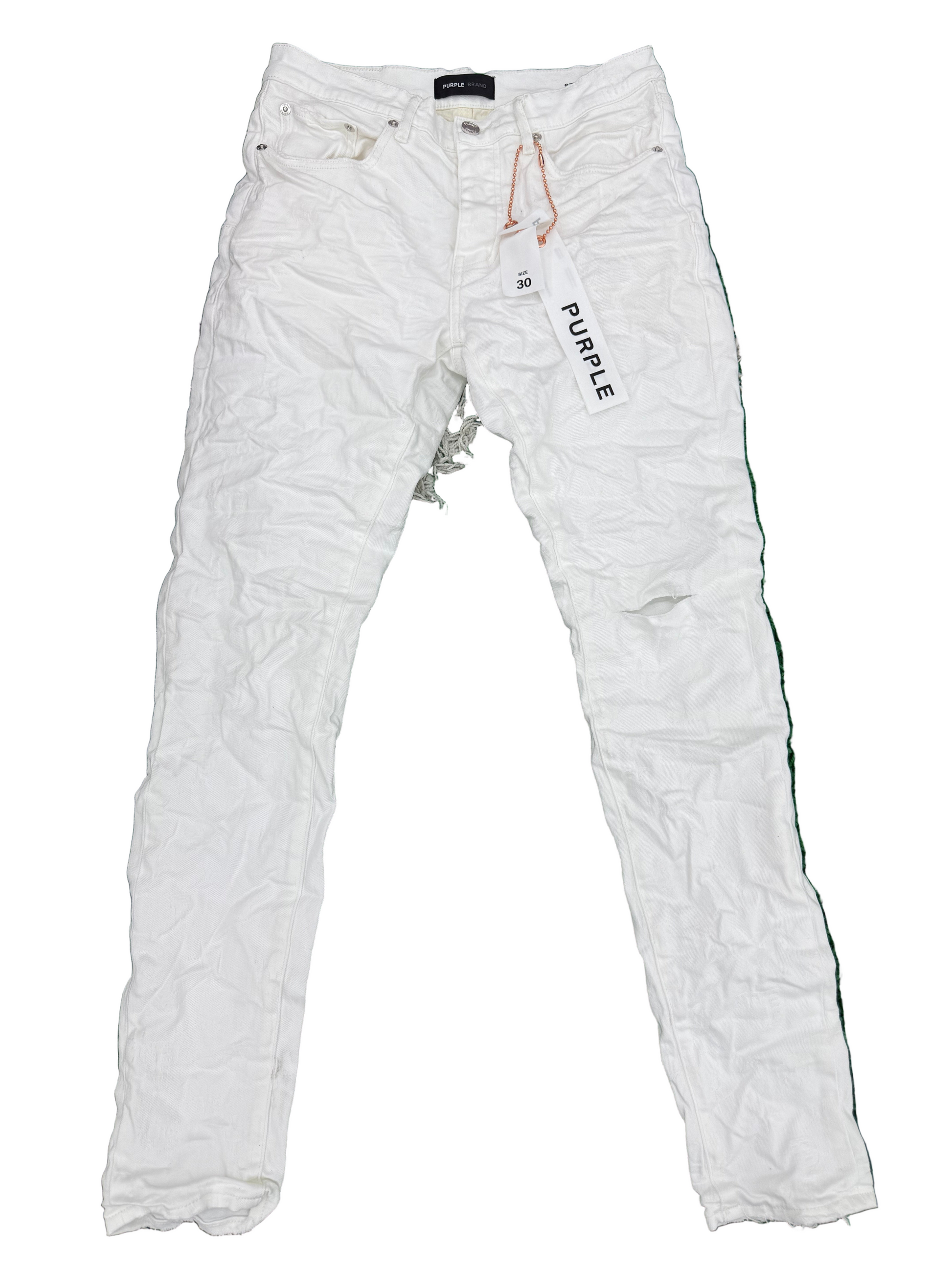 Pulple P001 jeans white