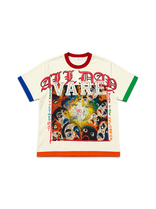 VARE ALL DAY MULTICOLOR T SHIRT 💙💛💚🧡