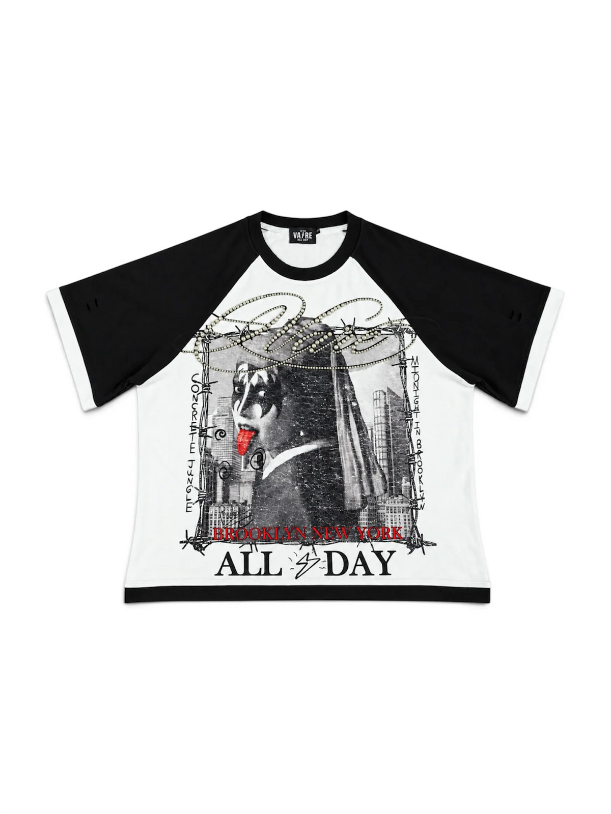 VARE ALL DAY ROCKSTART NEW YORK T SHIRT 🔥🗽🎸