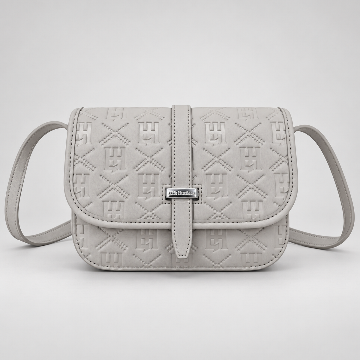 LIFE HUSTLER –MESSENGER BAG BEIGE