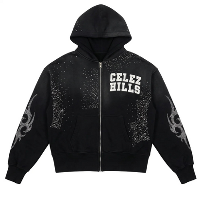 CELEZHILLS BLACK HODDIE VVS💎