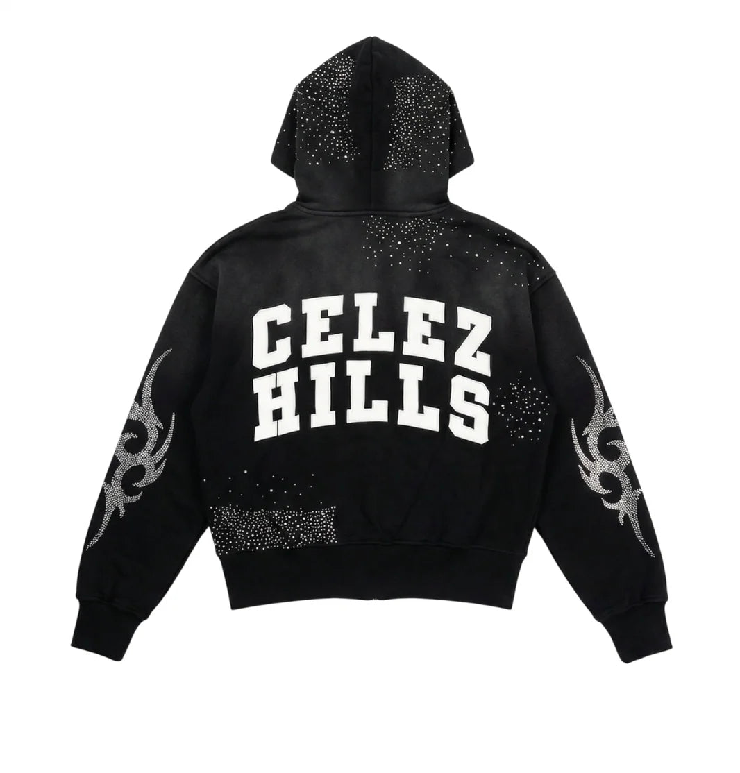 CELEZHILLS BLACK HODDIE VVS💎