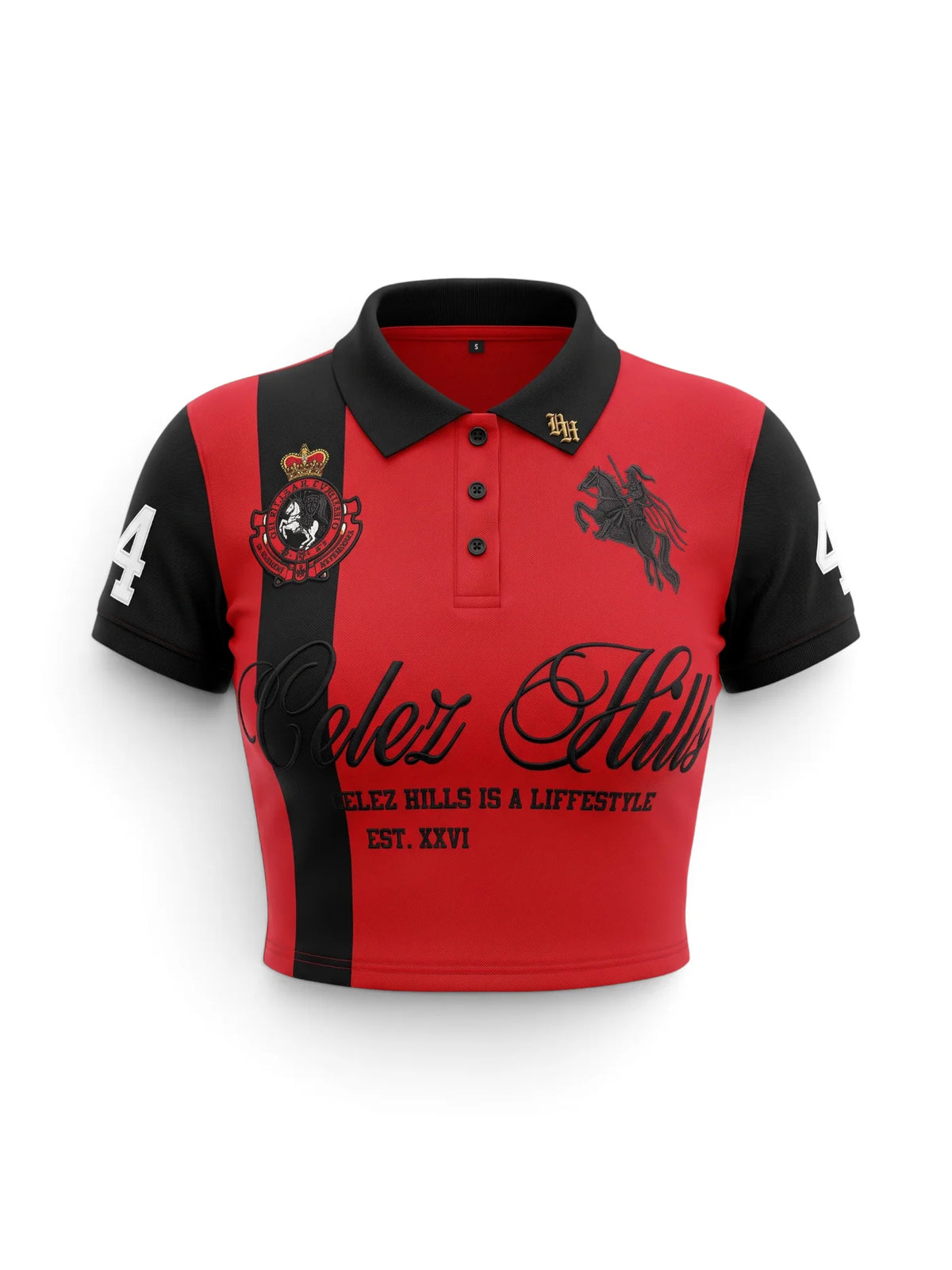 CELEZHILLS WOMEN  RED  POLO
