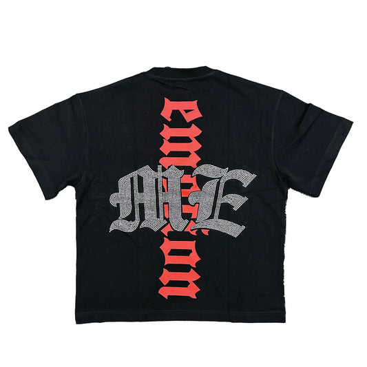 Octopus” Rhinestone Tee