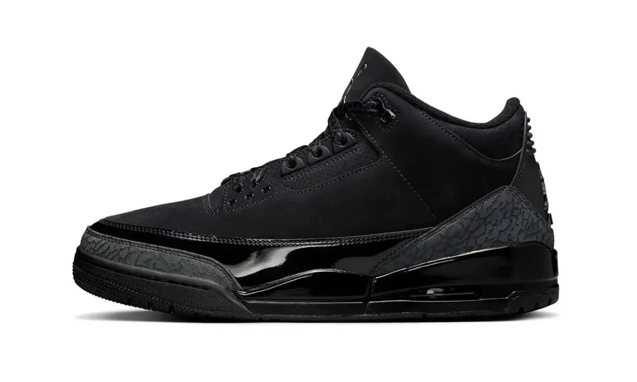 AIR JORDAN 3 RETRO BLACK CAT (2025)