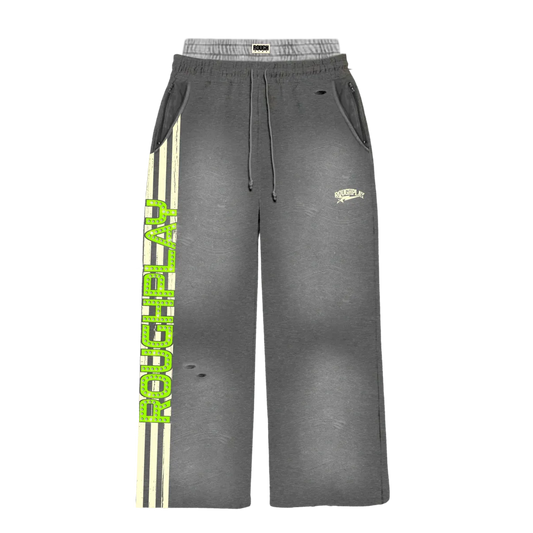 RoughPlay🩹 Double SweatPants (GRN)