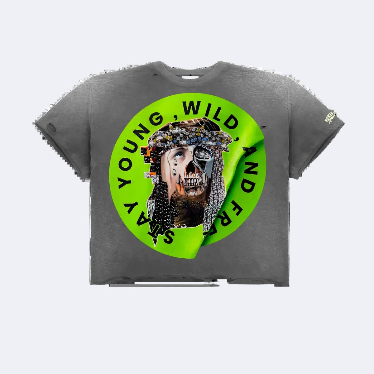 RoughPlay🩹Jesus Piece T-Shirt (GRN)