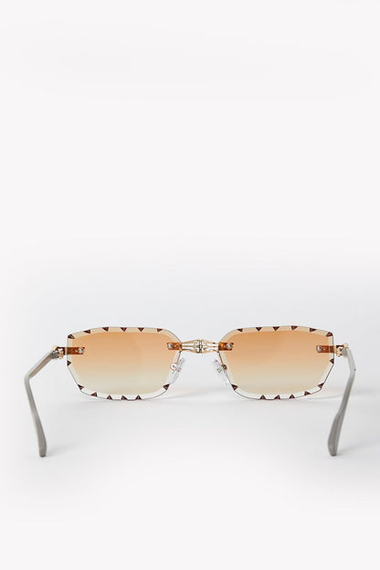 Guapi Peach Orange Icon Glasses👓