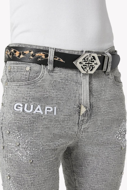 Guapi Silver Emblem Belt