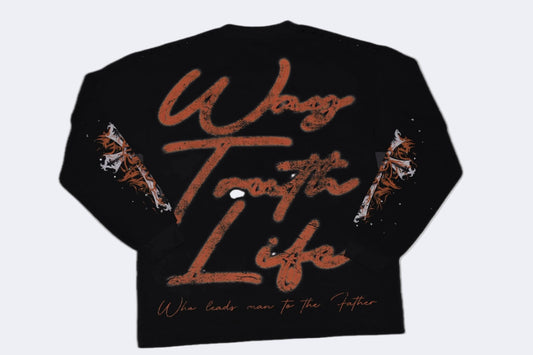 CRUCIFIXION | GOLD |GLAZA- Long Sleeve