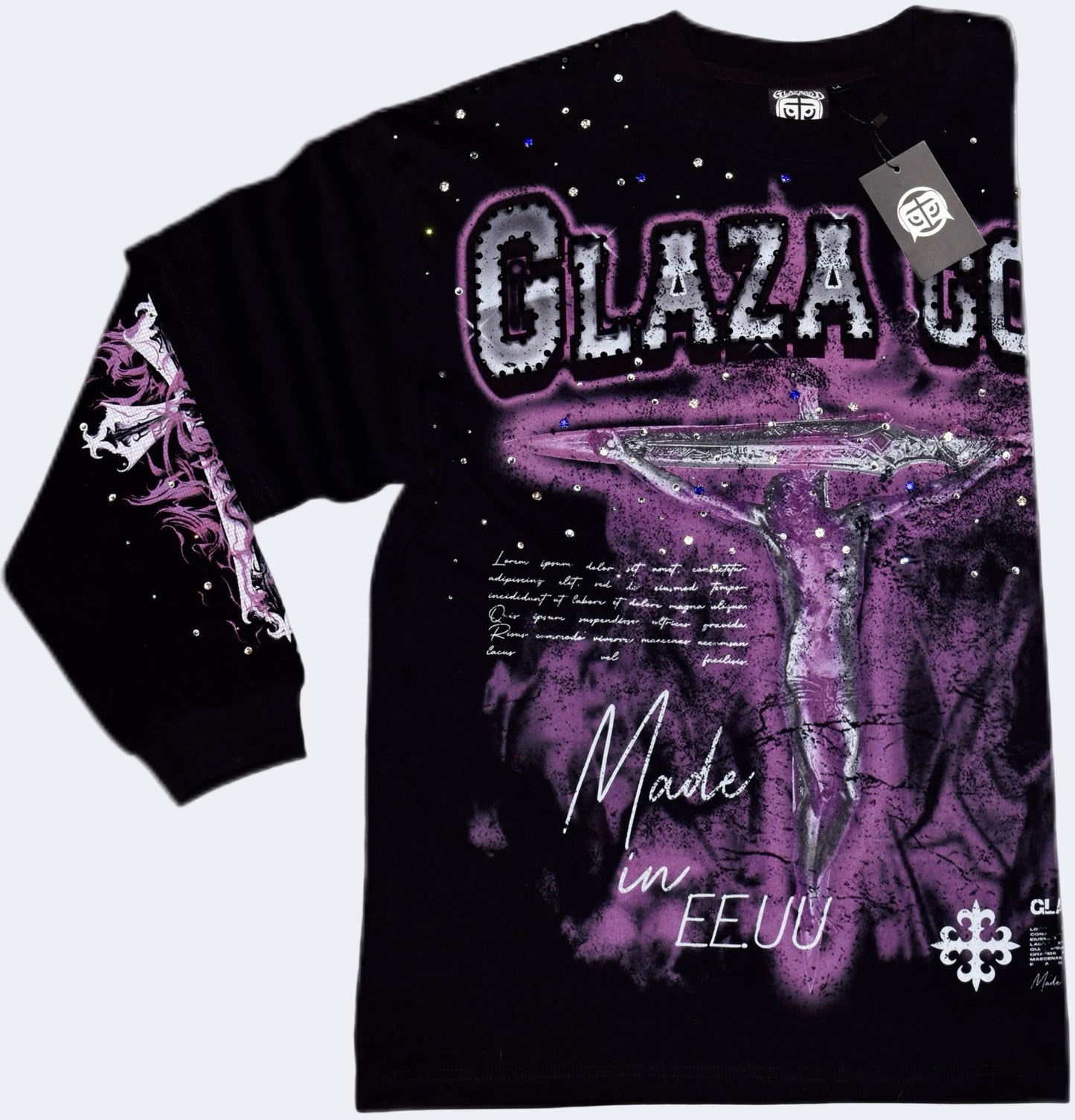 CRUCIFIXION | Purpura |GLAZA-Long Sleeve