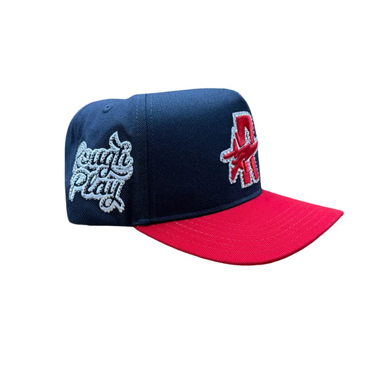 ROUDPLAY 🩹 SNAPBACK (NVY X RED X WHT)