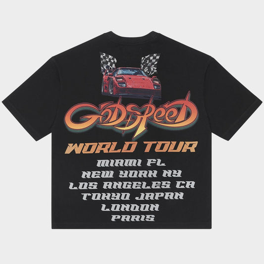 Godpeed South Beach Drive T-Shirt (Black)