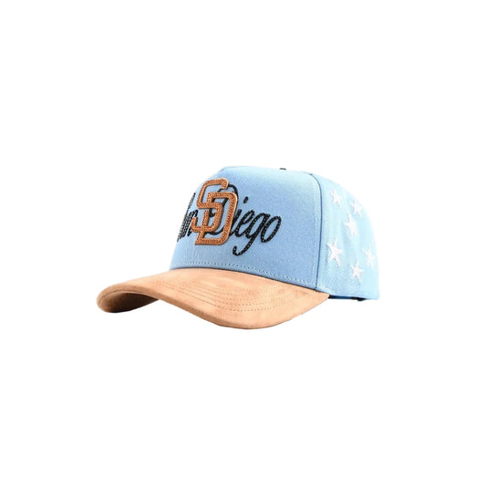 GORRA  CAPS FANS (SAN DIEGO BLUE )