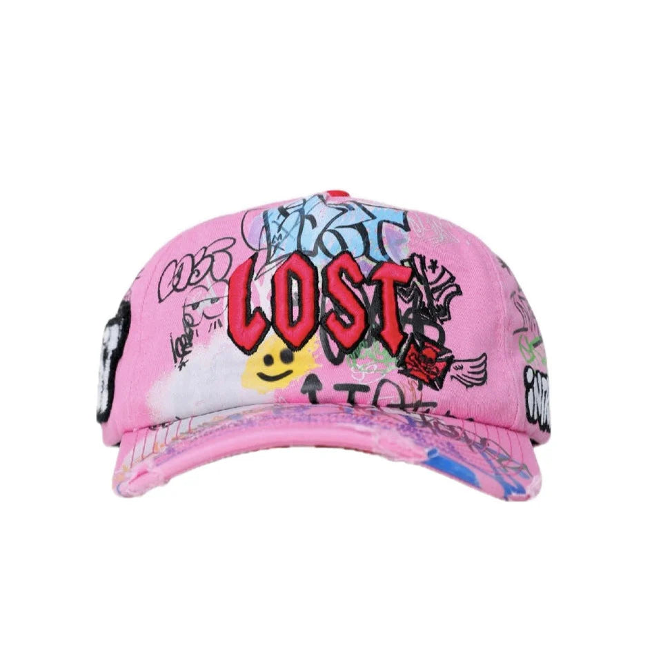 NY Canvas Pink 🩷 Cap LOST
