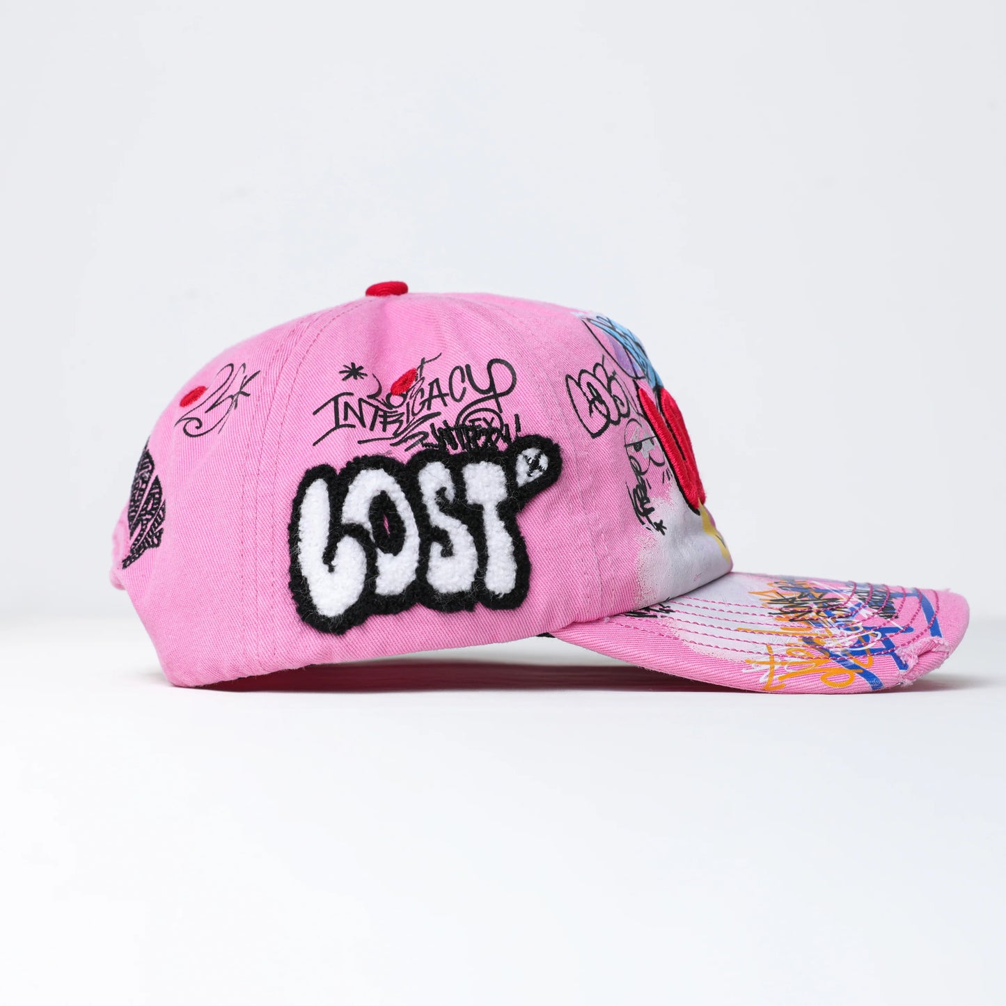 NY Canvas Pink 🩷 Cap LOST
