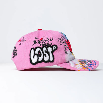 NY Canvas Pink 🩷 Cap LOST